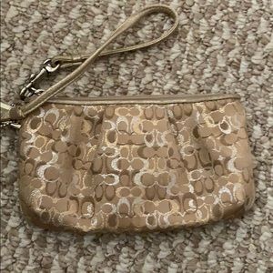 Coach wristlet